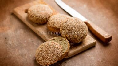 Pane con farina di piselli
