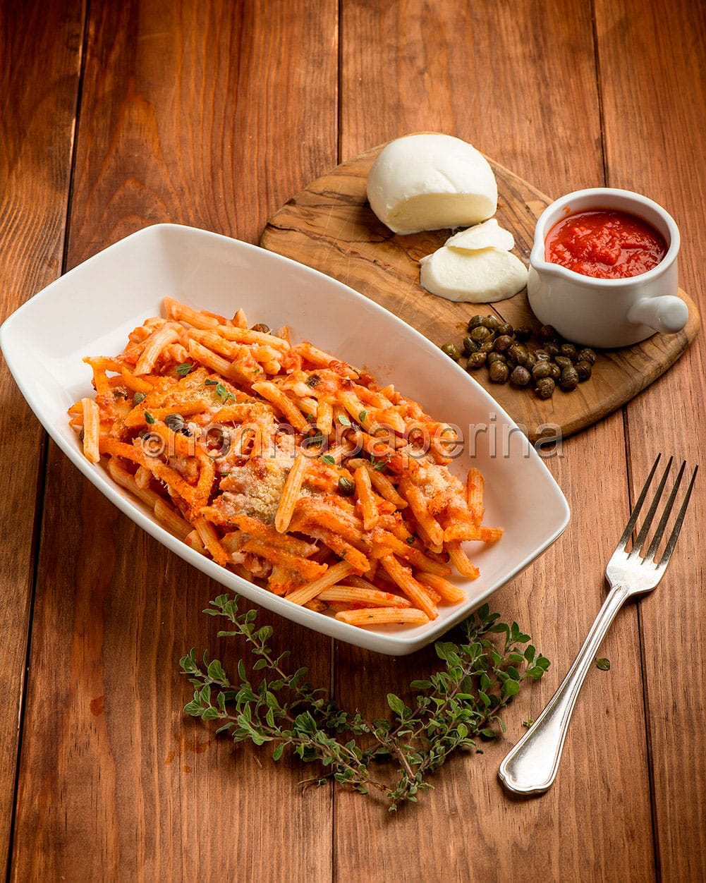 Pennette alla mediterranea