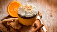 Pudding di tapioca con arancia e cannella