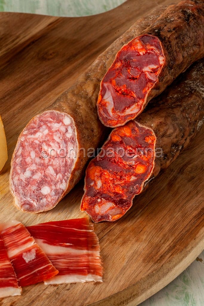 Salumi e formaggi iberici