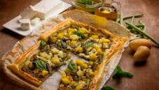 La sfogliata con feta e crema di basilico! La sfogliata con feta e crema di basilico!