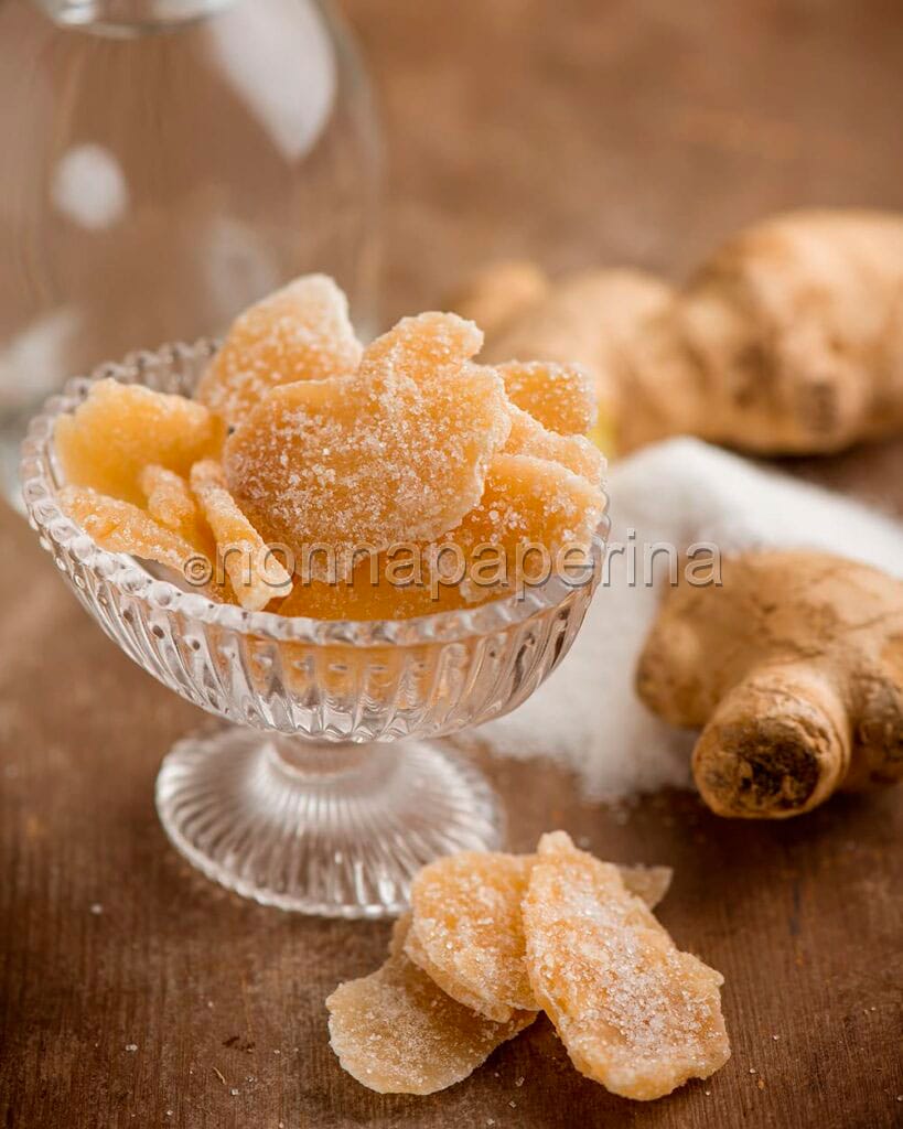Zenzero candito Zenzero candito