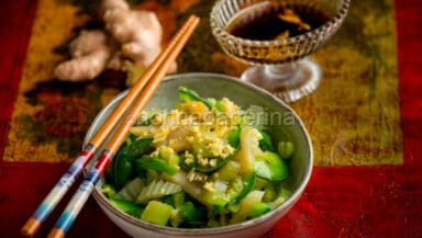 insalata di sedano all'orientale