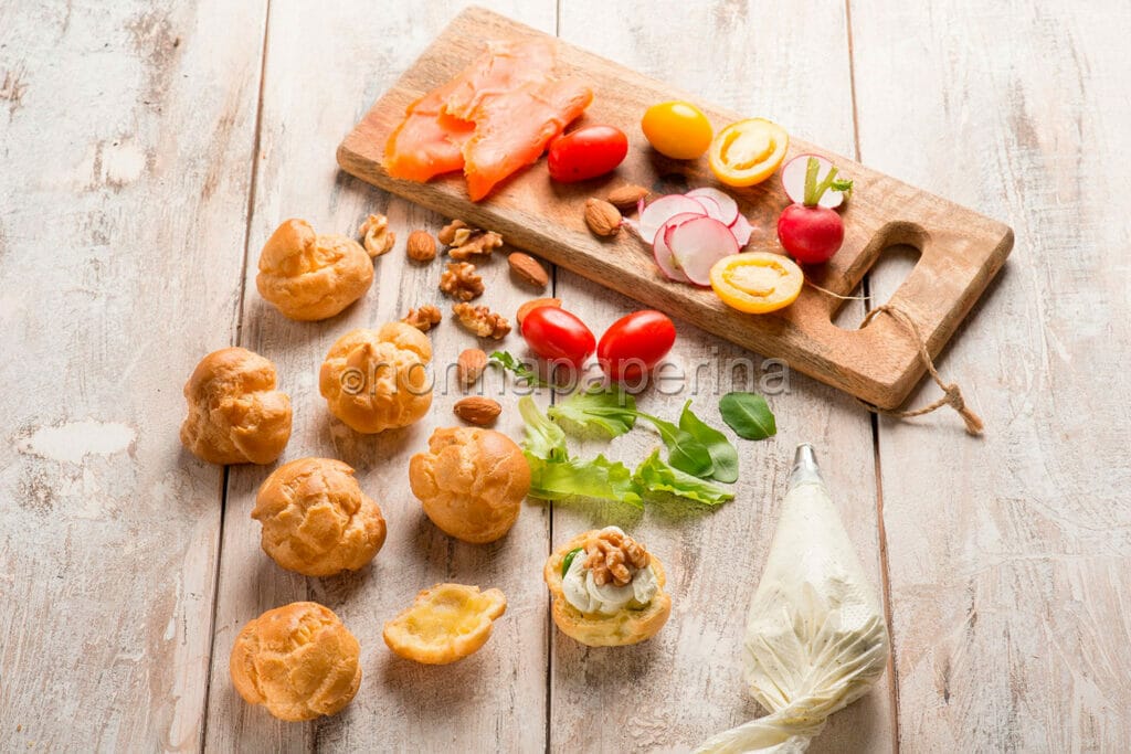 Bignè salati misti Bignè salati misti