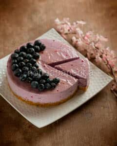 Cheesecake al mirtillo