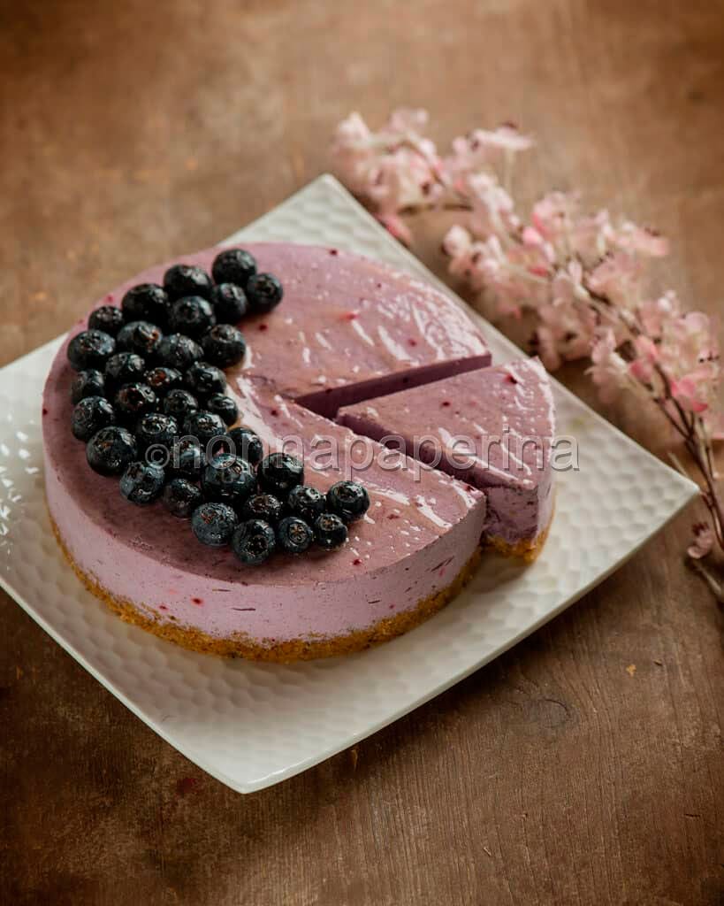 Cheesecake al mirtillo