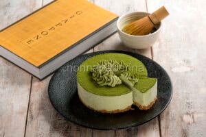 Cheesecake al te matcha
