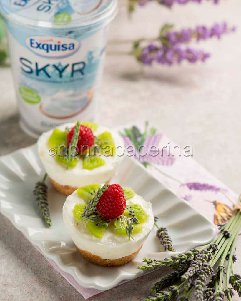 Cheesecake con Skyr