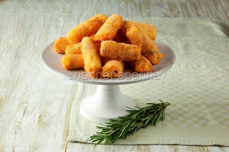 Crocchette di patate con chorizo