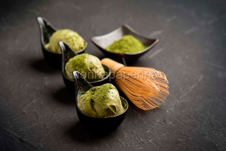 Gelato al te matcha