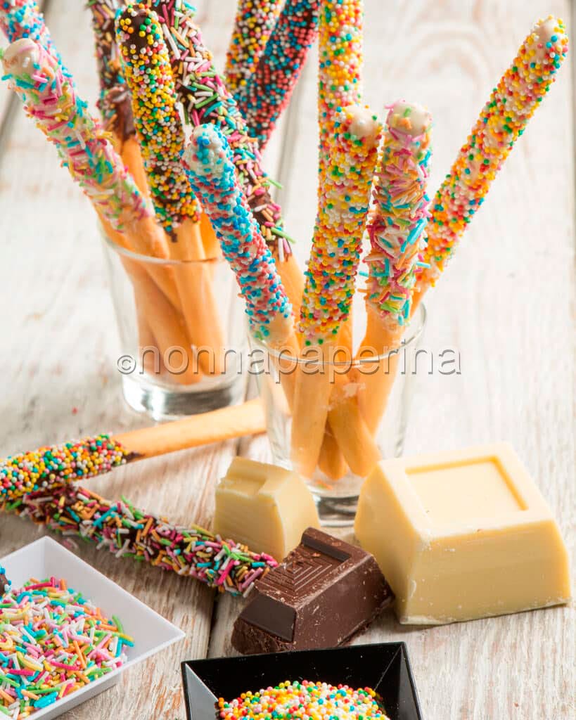 Grissini al cioccolato