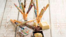 Grissini al cioccolato, una piccola trovata geniale