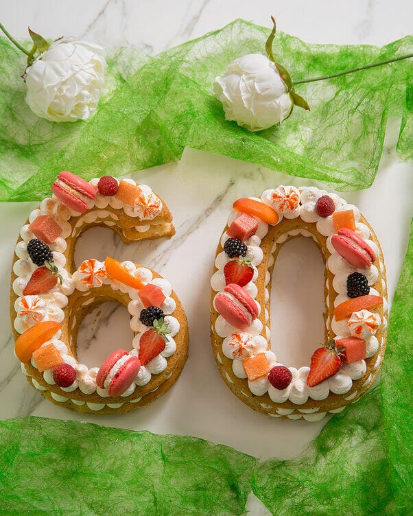 Number cake 60 