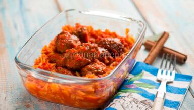 Soutzoukakia me hylopitaki