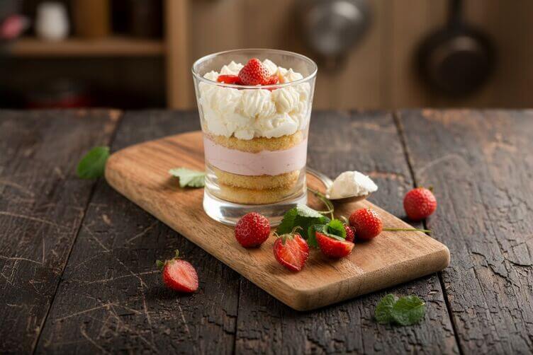 tiramisù alle fragole