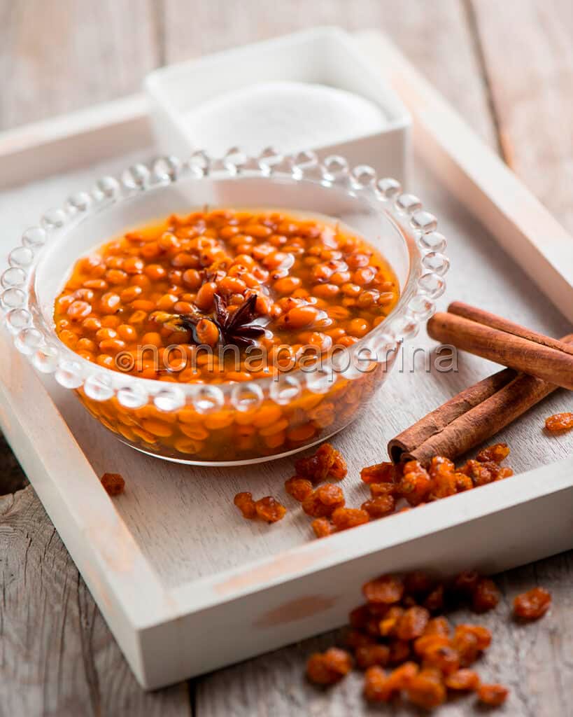 Confettura di olivello spinoso Confettura di olivello spinoso