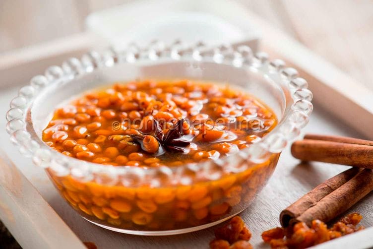 Confettura di olivello spinoso in bacche, alternativa Confettura di olivello spinoso