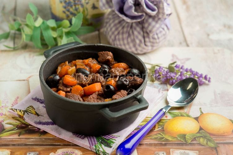 Daube provencale, un secondo corposo Daube provencale