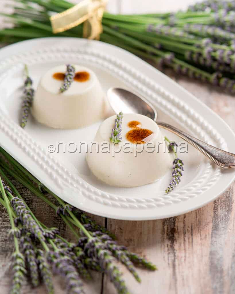 Panna cotta alla lavanda