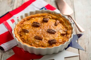 Crostata con noci pecan