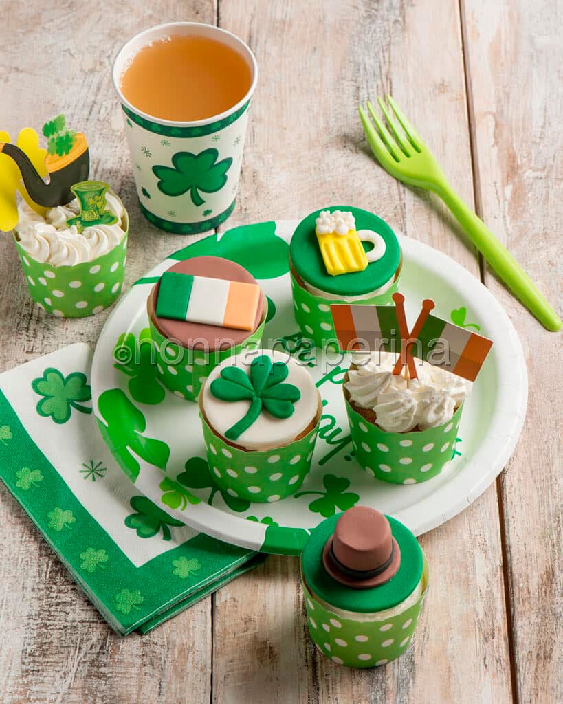 Cupcake con mela e banana Cupcake con mela e banana