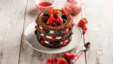 Devil cake al fonio, rivisitazione della torta americana