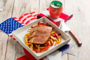 Lonza alla paprika con peperoni