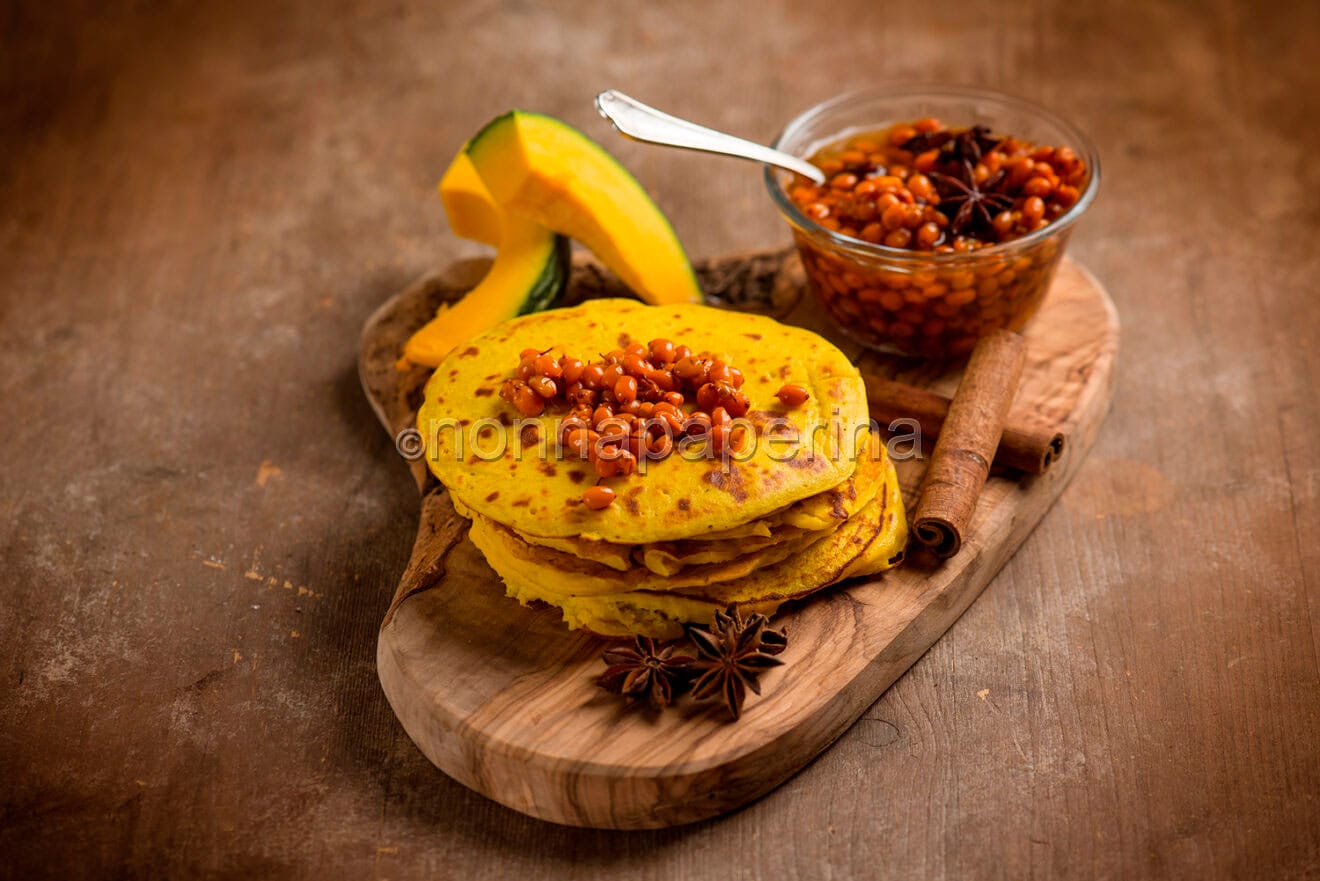 Olady di zucca con olivello spinoso, frittelle gustose e originali