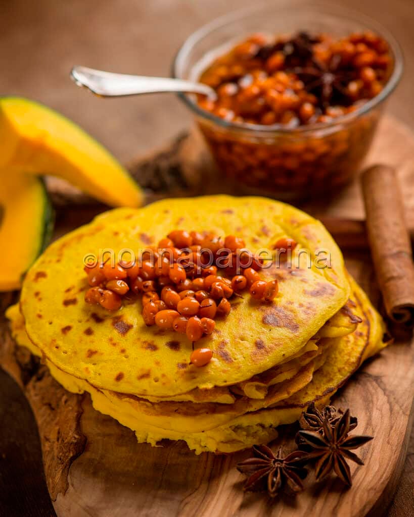 Olady di zucca con olivello spinoso Olady di zucca con olivello spinoso