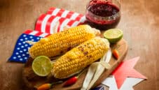 Pannocchie di mais croccanti per il Thanksgiving Day