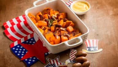 Patate dolci al forno