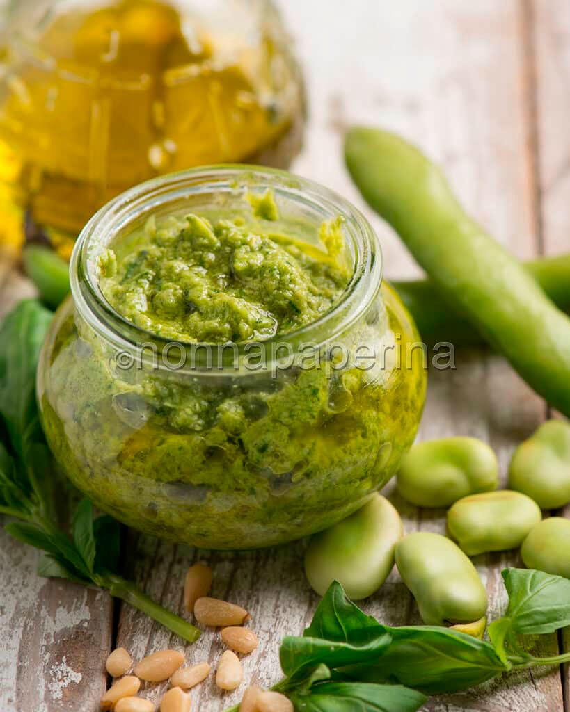Pesto di fave fresche