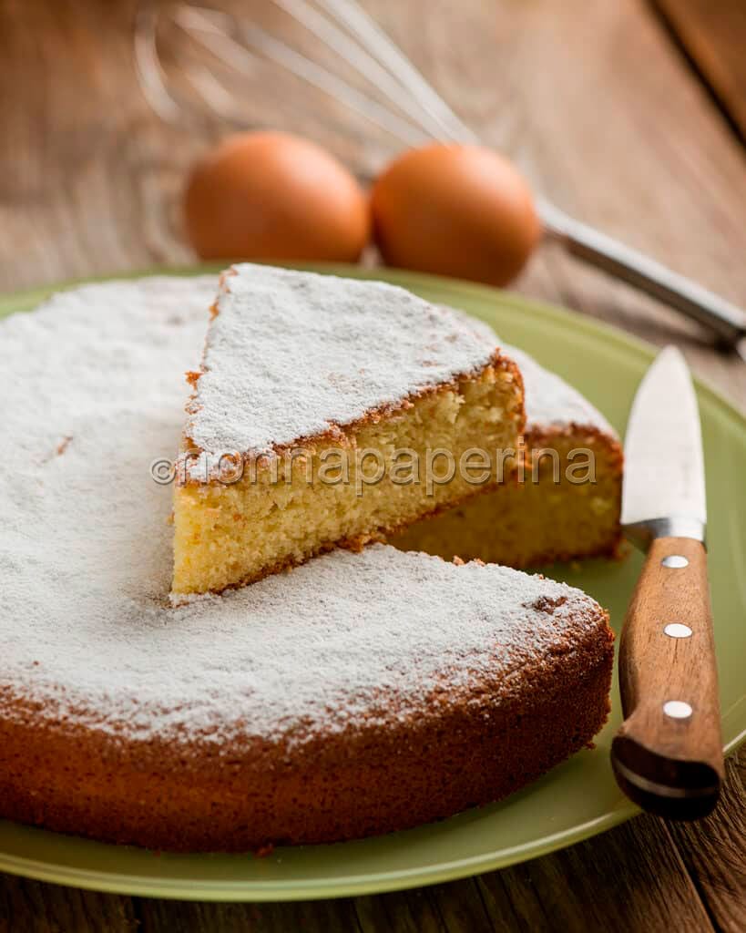 Torta Margherita con farina di patate