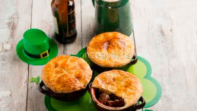 Torta di manzo alla birra scura