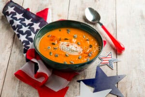 Vellutata di zucca e carota