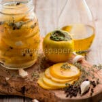 Cachi verdi sotto olio, la conserva che non ti aspetti Cachi verdi sotto olio, la conserva che non ti aspetti