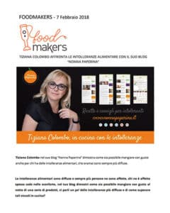 Foodmakers  Febbraio