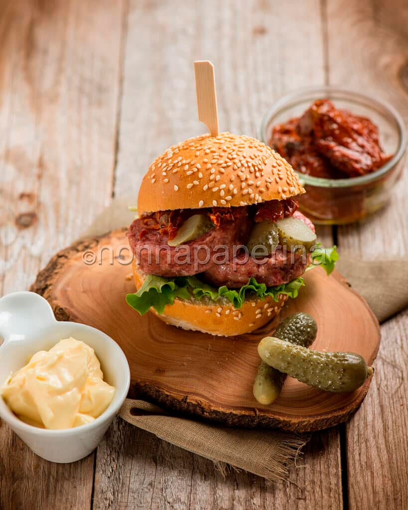 Hamburger di zampone