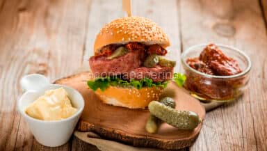 Hamburger di zampone