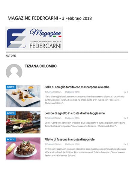 Magazine Federcarni