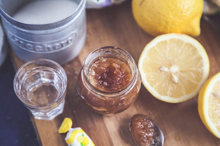 Marmellata di limoni e vodka