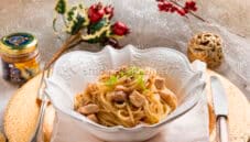 Spaghetti con bottarga di pesce spada per un cenone al top Spaghetti con bottarga di pesce spada per un cenone al top