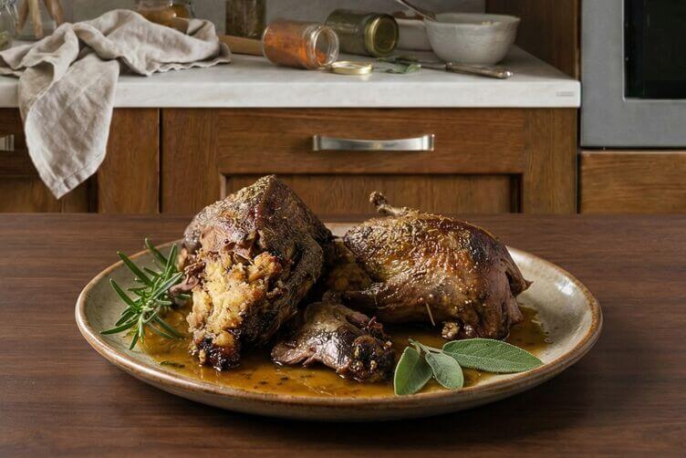 colombacci ripieni al forno