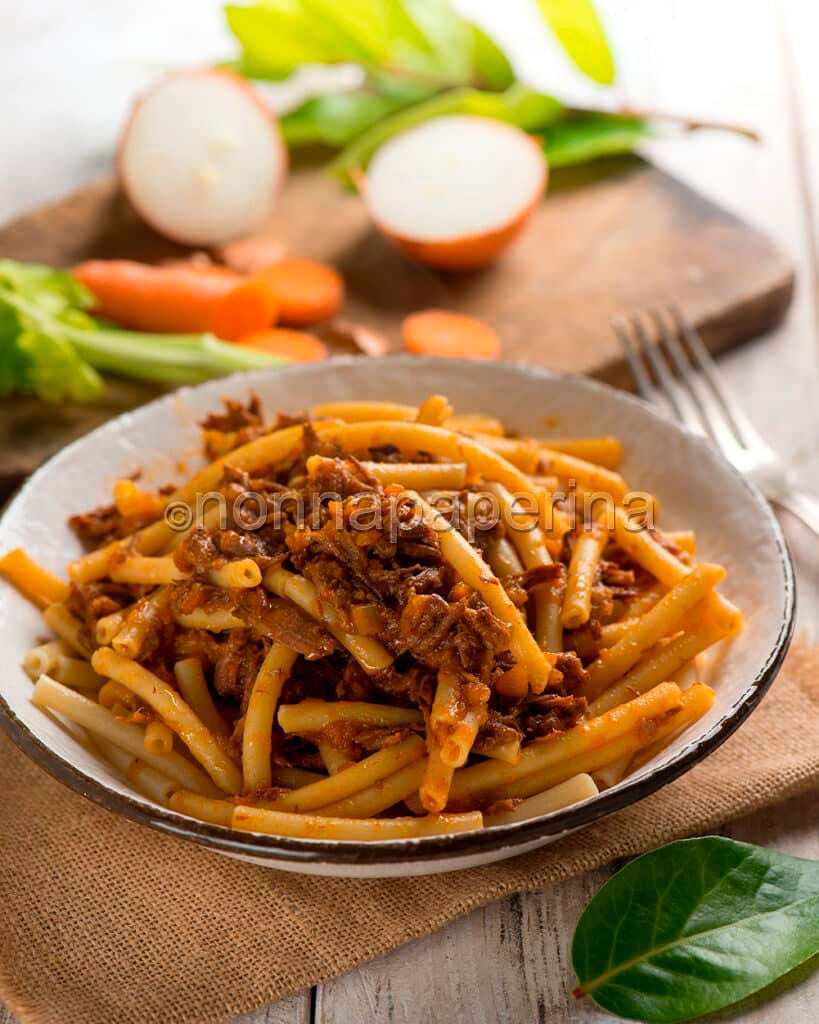 ziti alla genovese