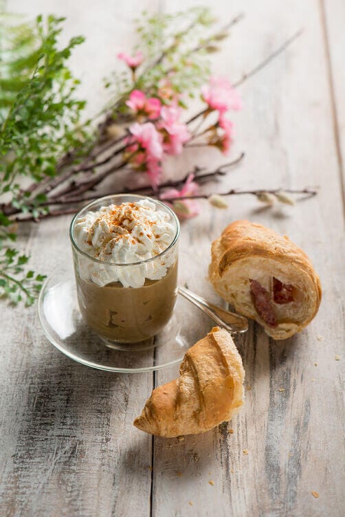 Cappuccino di lenticchie