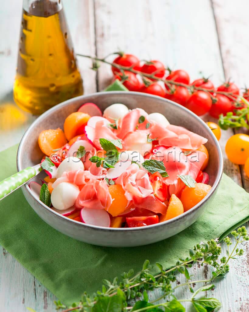 Caprese con melone