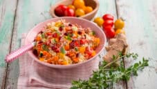 Cous cous con tonno e melagrana, un piatto gustoso