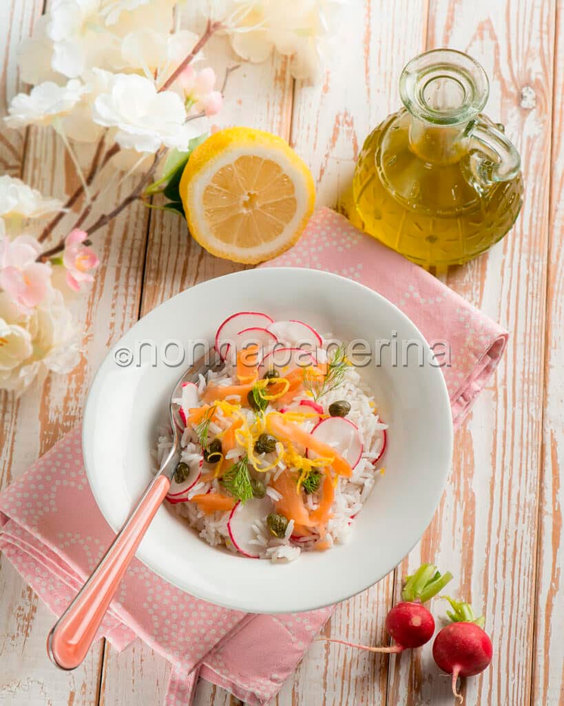 Insalata di riso Basmati e pesce