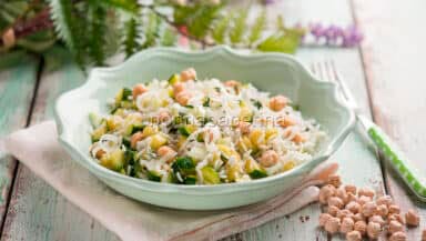 Insalata di riso e ceci