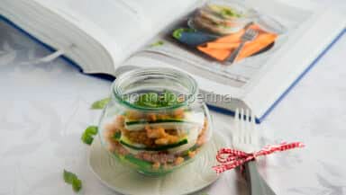 Parmigiana di zucchine in vasocottura